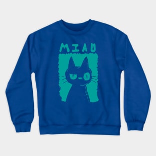 cian cat Crewneck Sweatshirt